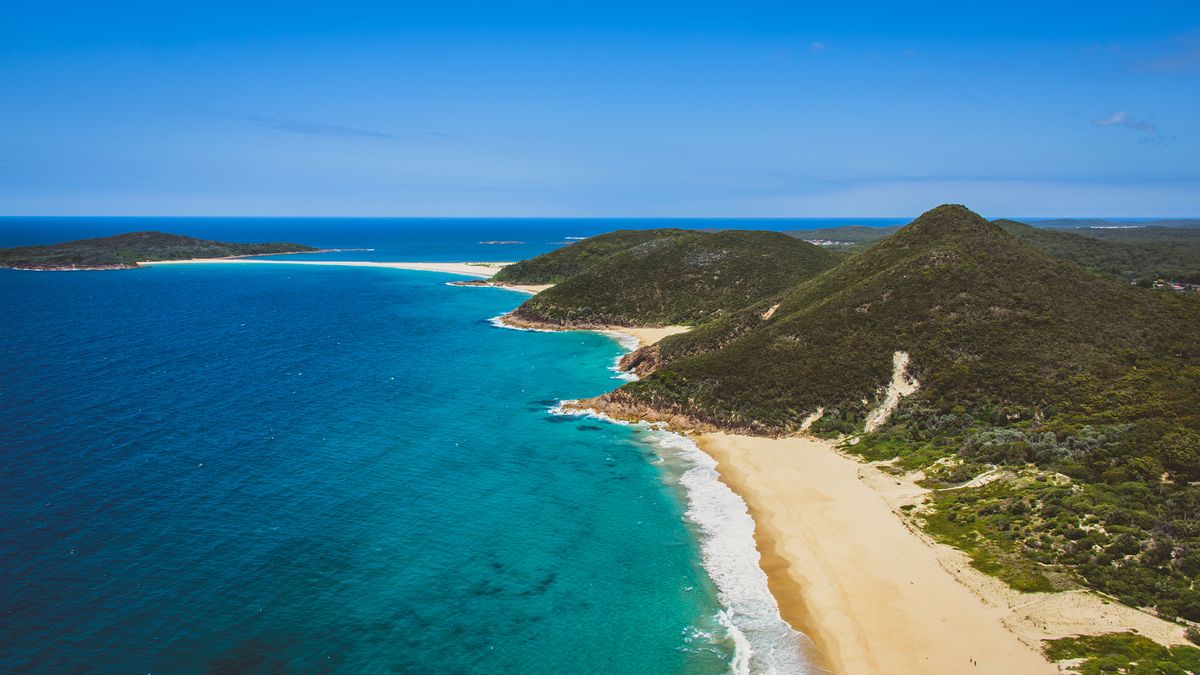 Port Stephens in Australia was one of the places where the robotic gliders found an underwater river.