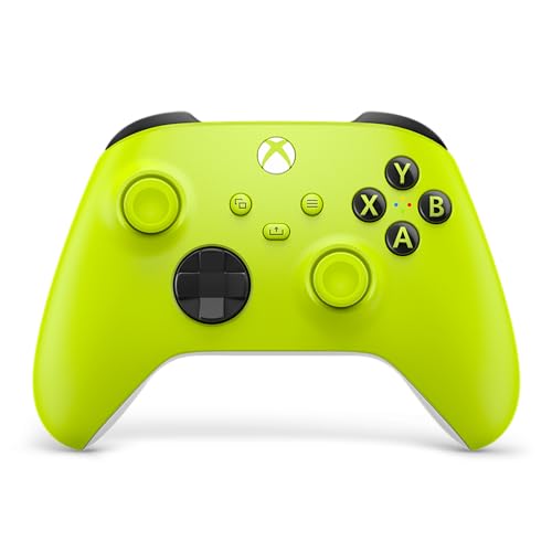 Xbox Wireless Gaming Controller | Electric Volt | Console, Pc, & Cloud Devices | Textured Grip | Wireless, Bluetooth, Usb-C Connectivity