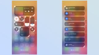 how to resize widgets in ios 18 control center