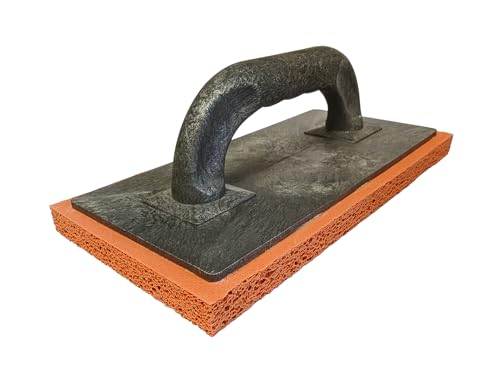 Orange Sponge Float 280x140x18 Mm Rubber Coarse Sponge Plastering Rendering Tools