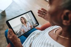 Elderly medical care online video call