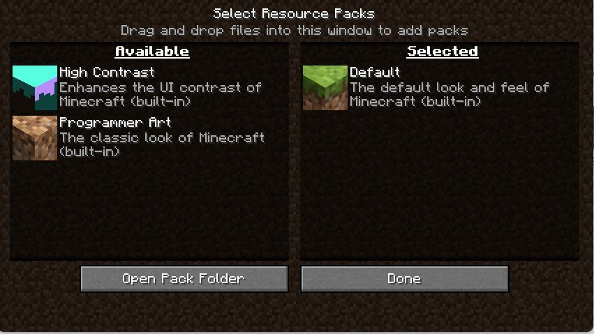 Screenshots from Minecraft for showing off the best minecraft texture packs