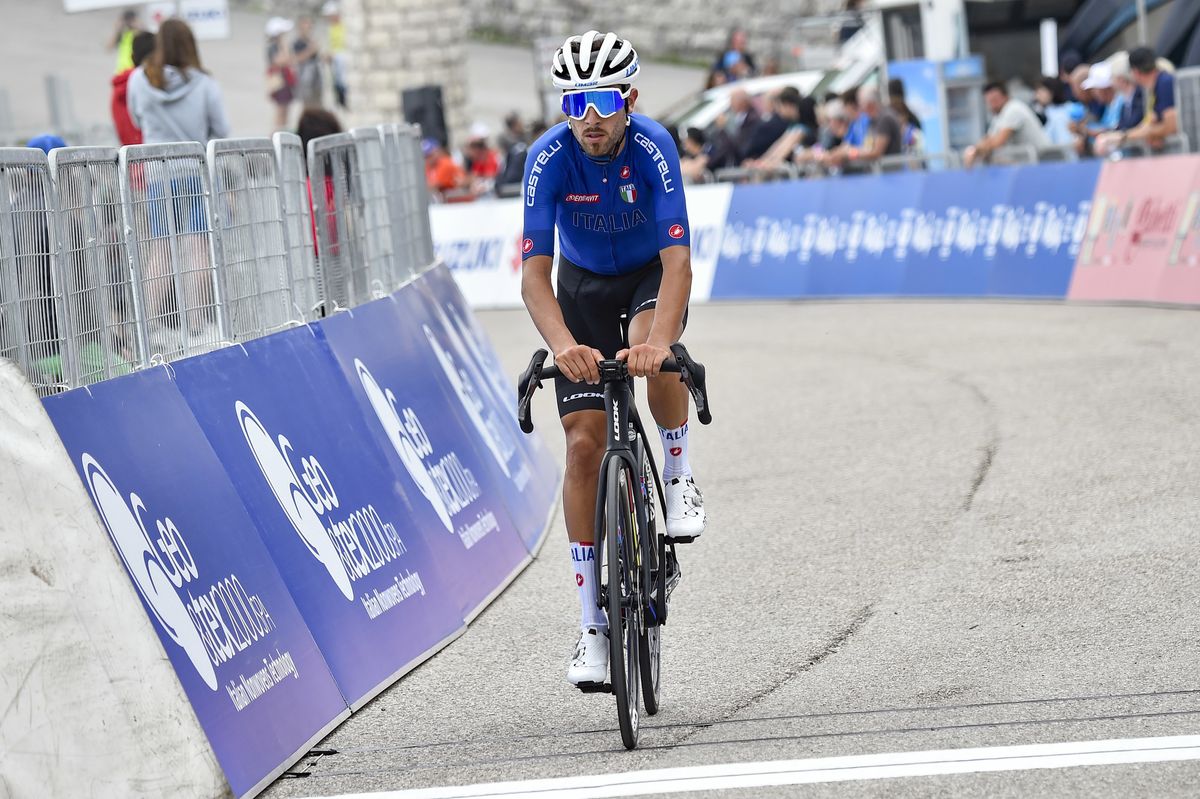 Adriatica Ionica Race 2022 4th Edition 2nd stage Castelfranco Veneto Monte Grappa 1746 km 05062022 Giovanni Carboni ITA Gazprom RusVelo photo Tommaso PelagalliSprintCyclingAgency2022 