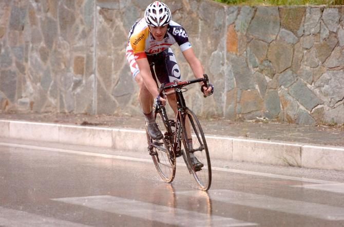 Adam Hansen (Lotto Belisol) in a break