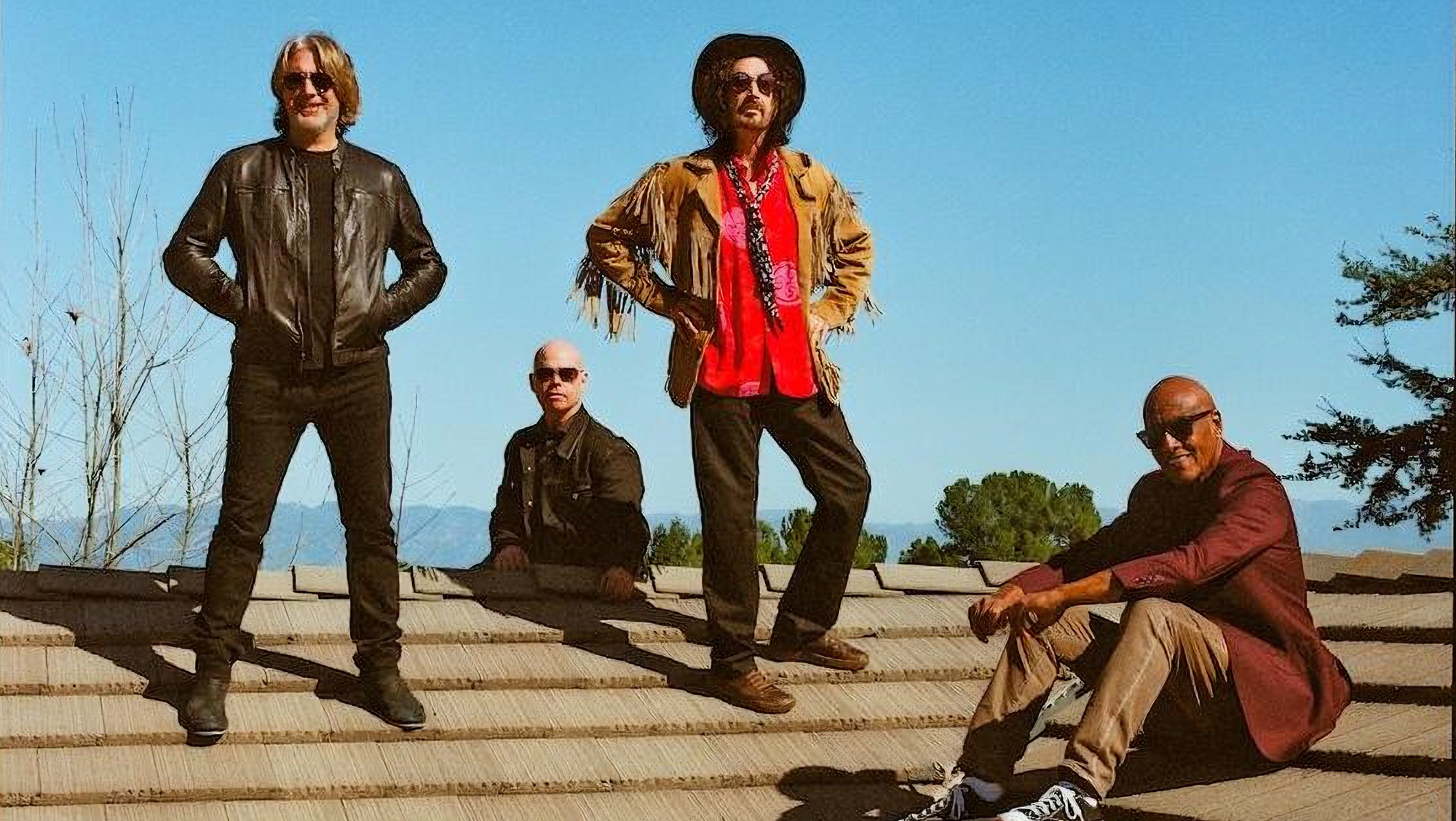 A press photo to accompany the Mike Campbell &amp;amp; the Dirty Knobs album Mission of Mercy