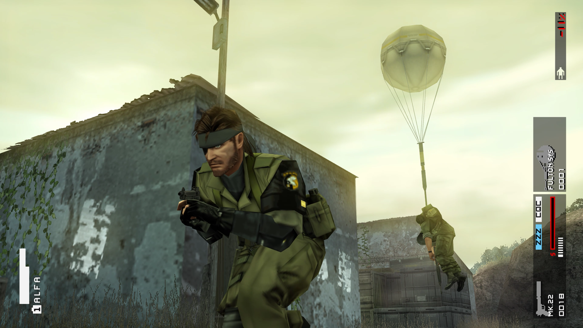 Screens from Peace Walker HD