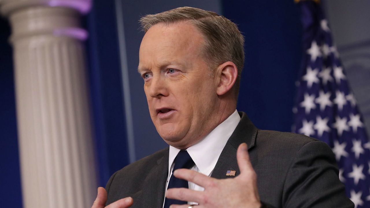 Sean Spicer, US press secretary