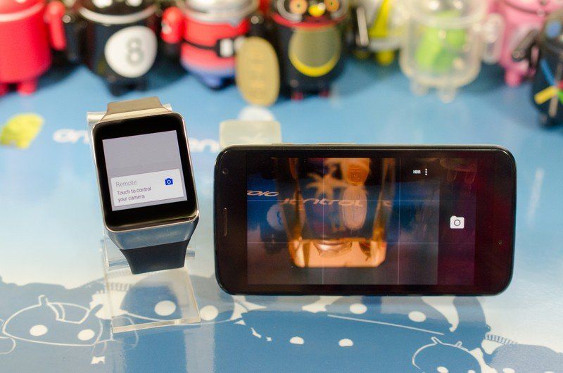 Google Camera and Android Wear