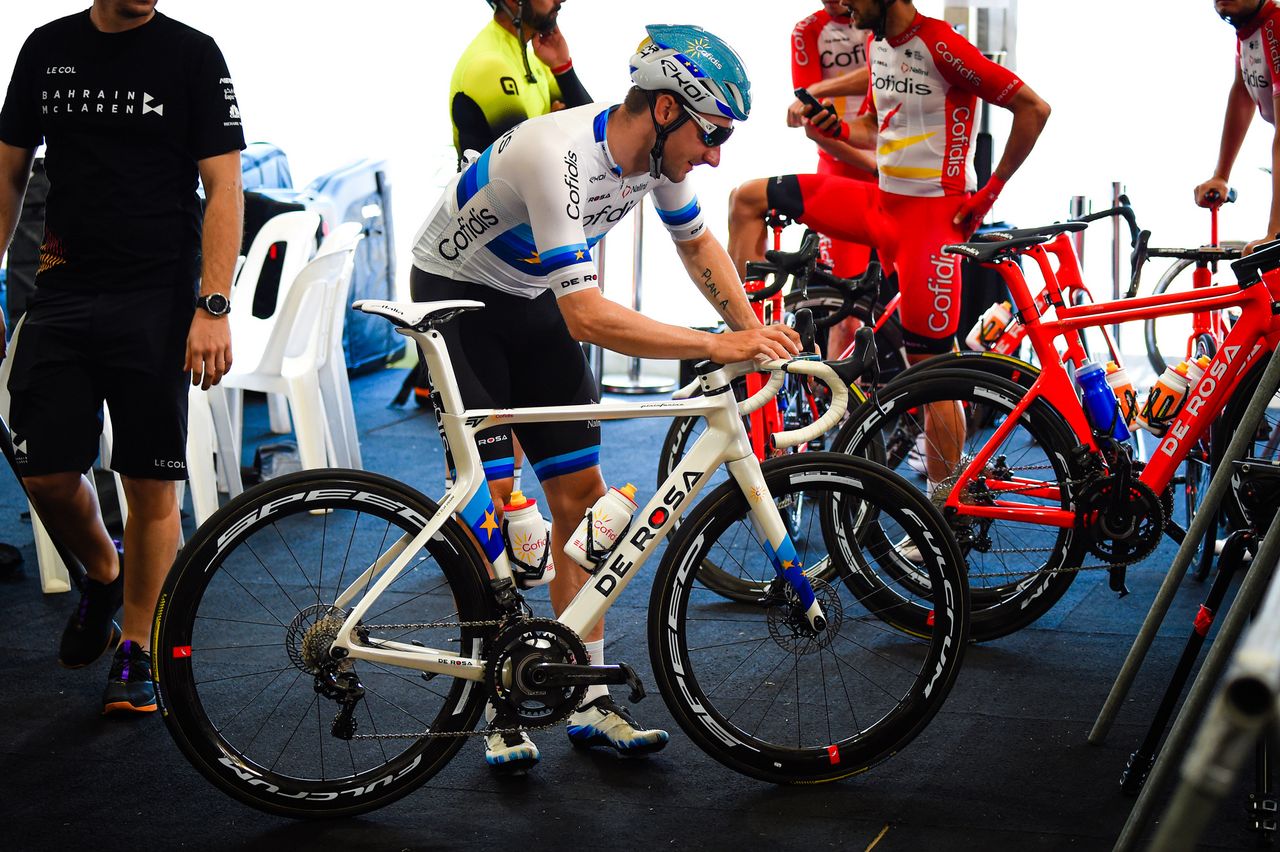 Viviani dials in his machine