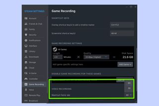 Steam Game Recording step 6