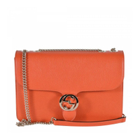 Gucci Orange Marmont Leather Crossbody Bag: £1,615 £999 (save £616) | Brand Alley