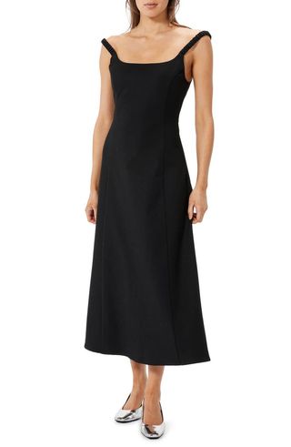 Icon Sleeveless A-Line Midi Dress