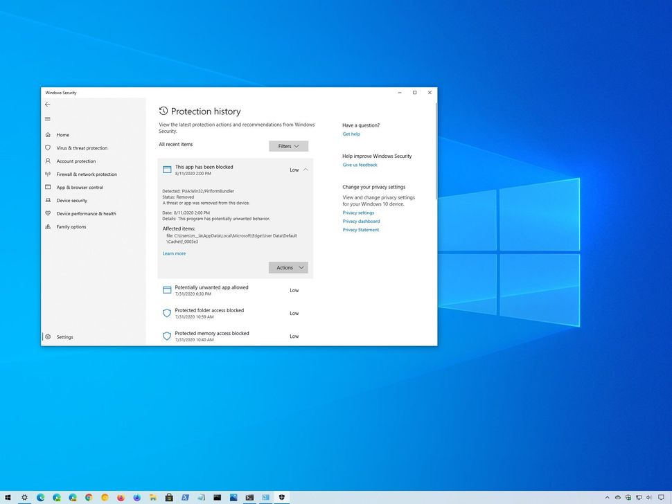 How To View Malware History In Microsoft Defender Antivirus On Windows ...