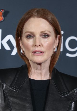 Julianne Moore attends the screening of "May December" at The Curzon Bloomsbury on December 06, 2023 in London, England