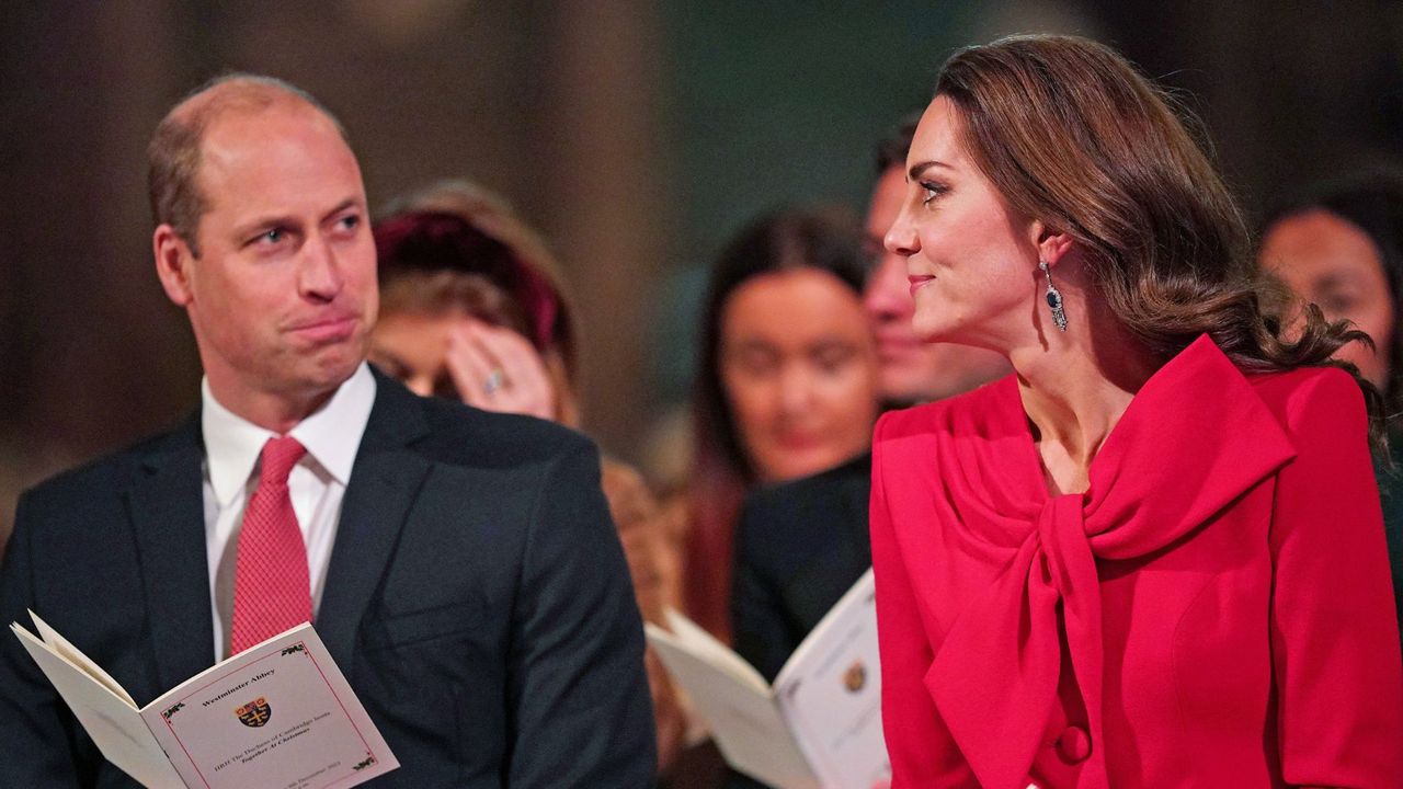 The Prince and Princess of Wales attend the &#039;Together at Christmas&#039; carol service, organised by Kate Middleton