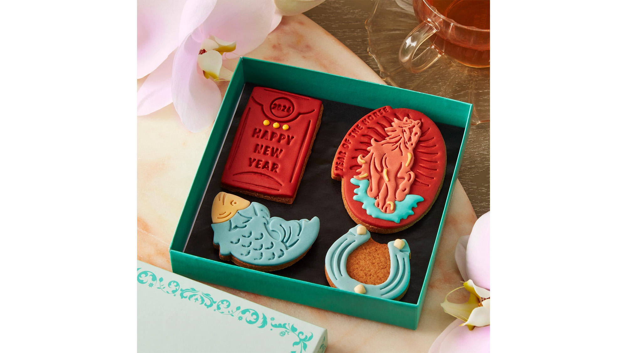 Fortnum &amp;amp; Mason Lunar New Year Iced Biscuits