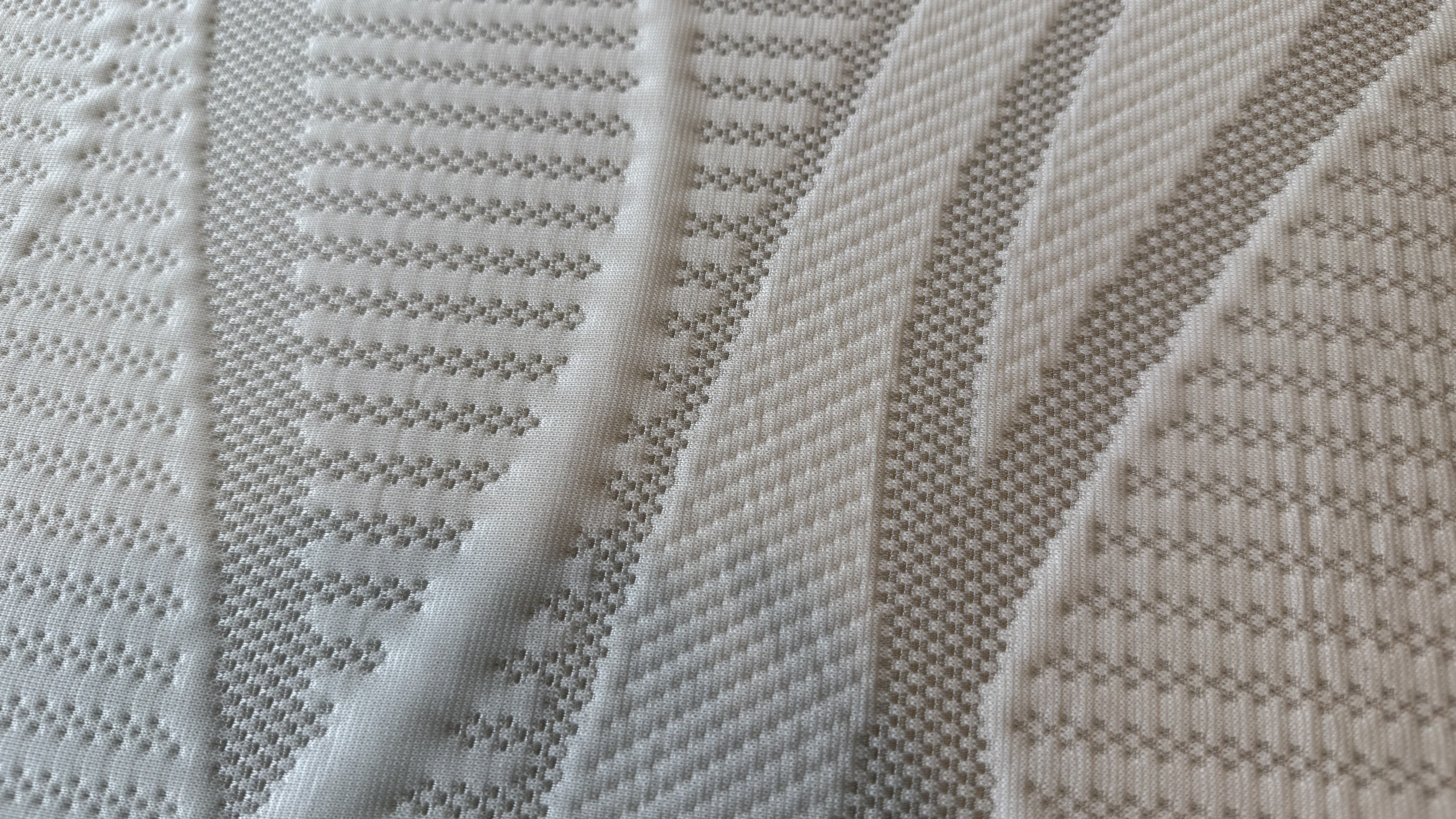 A close up of the cover of the Nectar topper