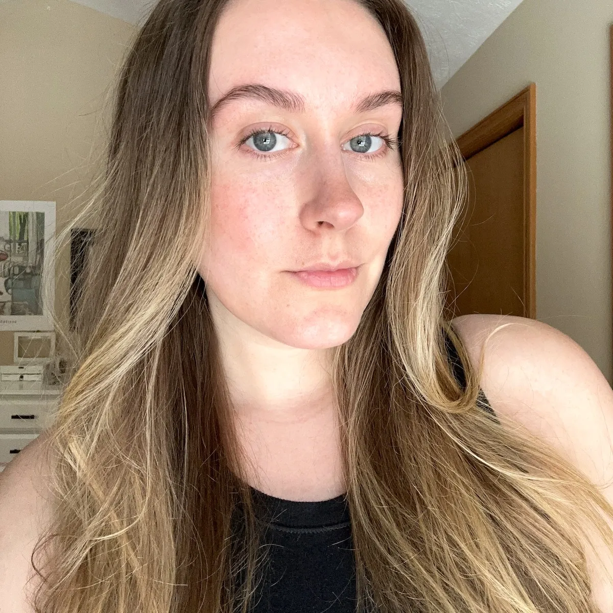 Kaitlyn McLintock after using Round Lab skincare.