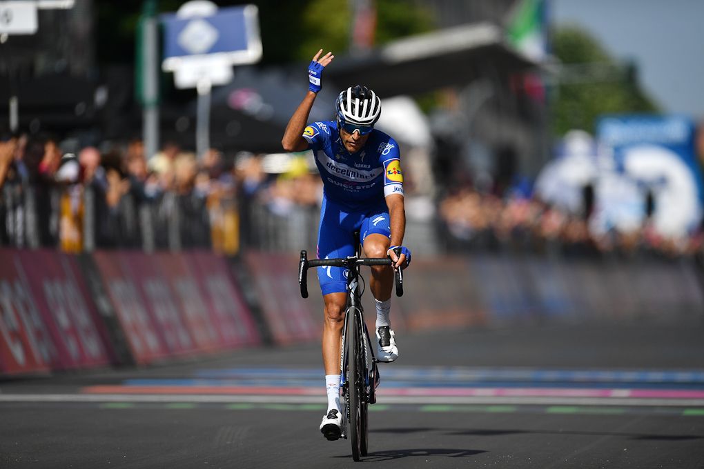 Eros Capecchi finishes stage 12 at the Giro disappointed