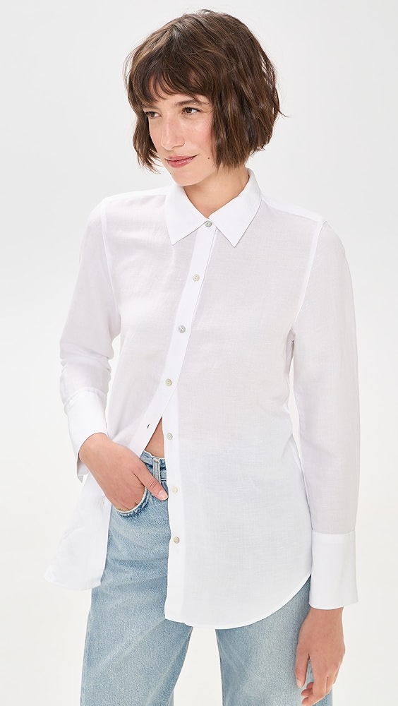 Knox Button Down Shirt - White