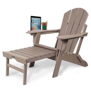 Adjustable Backrest Adirondack Chair Hdpe Adirondack Chair With Ottoman