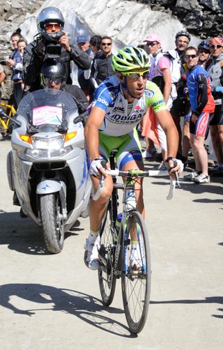 Vincenzo Nibali dropped, Giro d