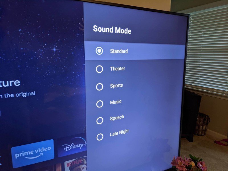 Hisense H65G Series TV Sound Modes