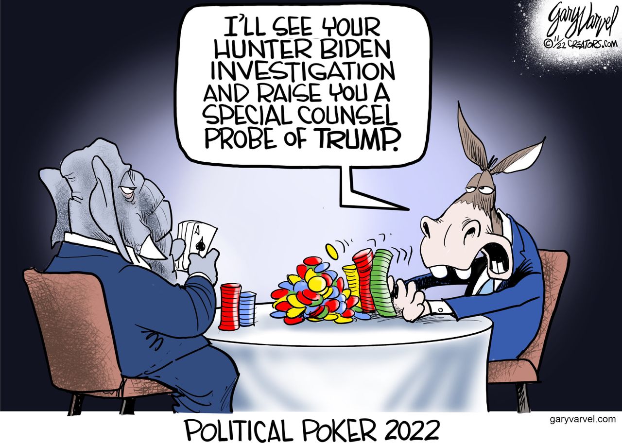 Political Cartoon.