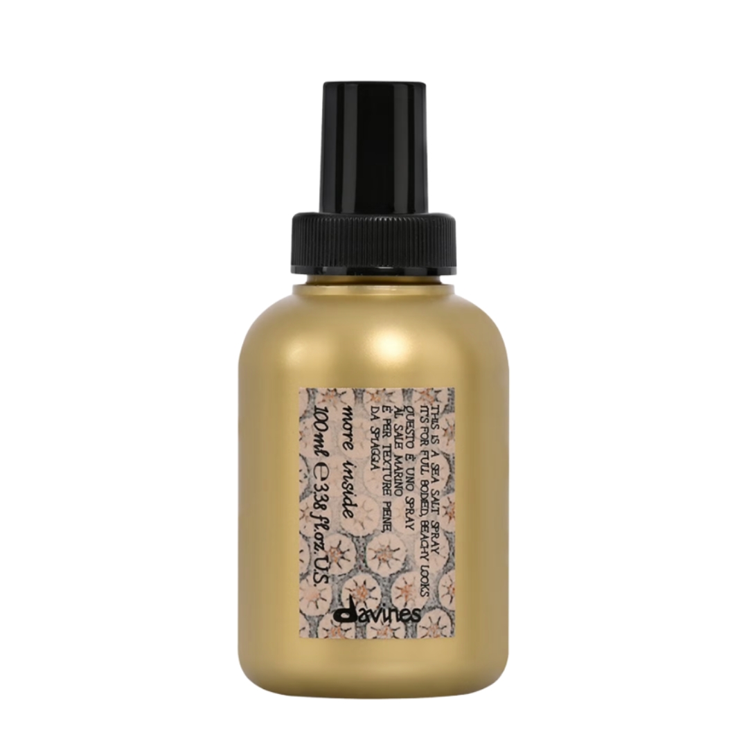 A product shot of the Davines This Is A Sea Salt Spray, on a white background