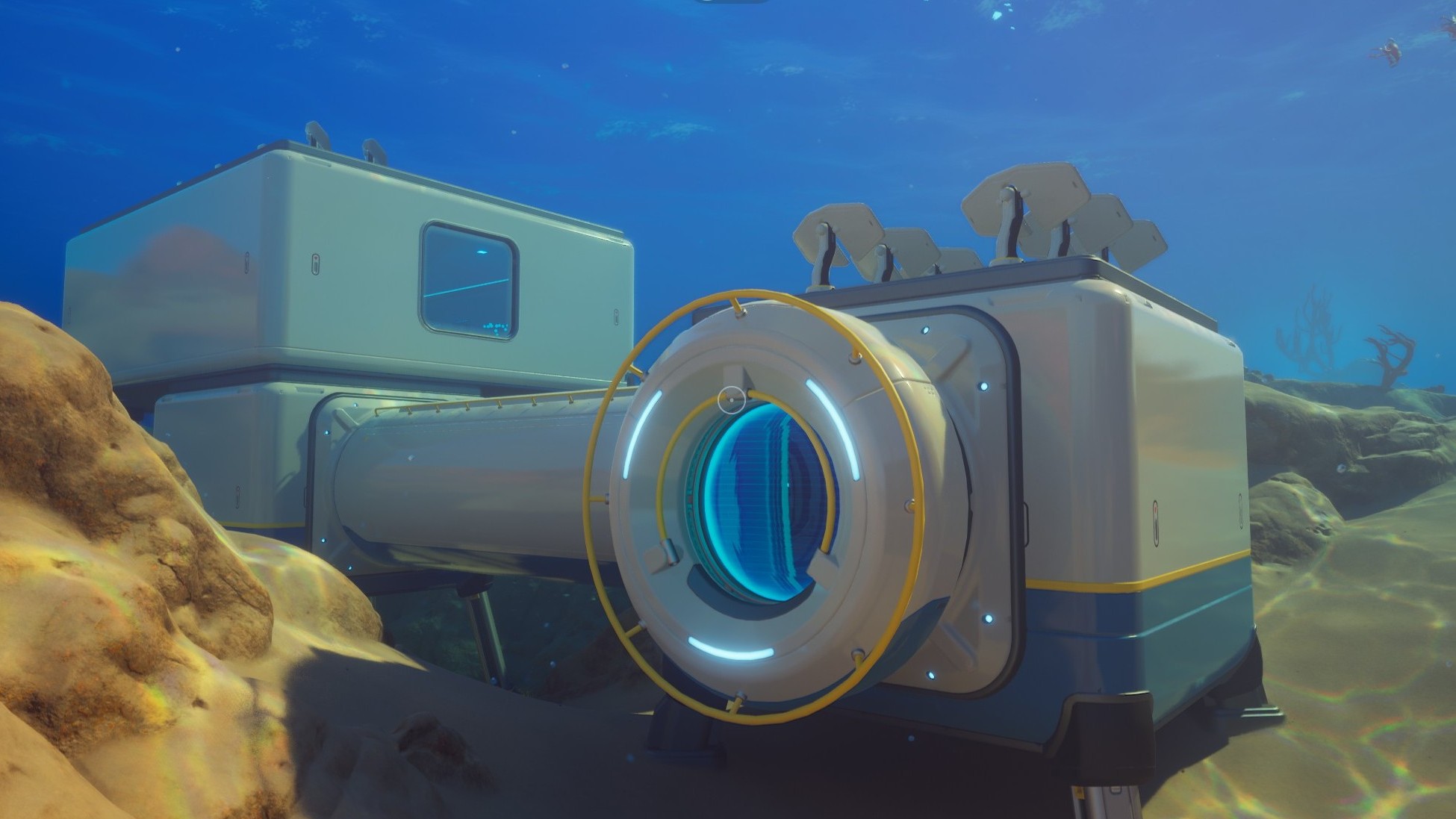 Subnautica 2 rooms - Base entrance