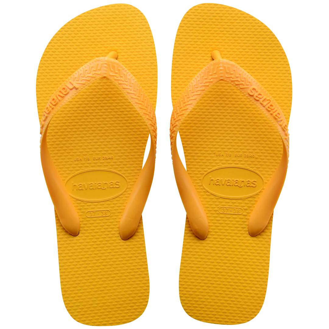Women's Top Flip Flops Yellow Pop / 5