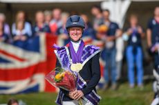 European Eventing Championships results Nicola Wilson on the podium