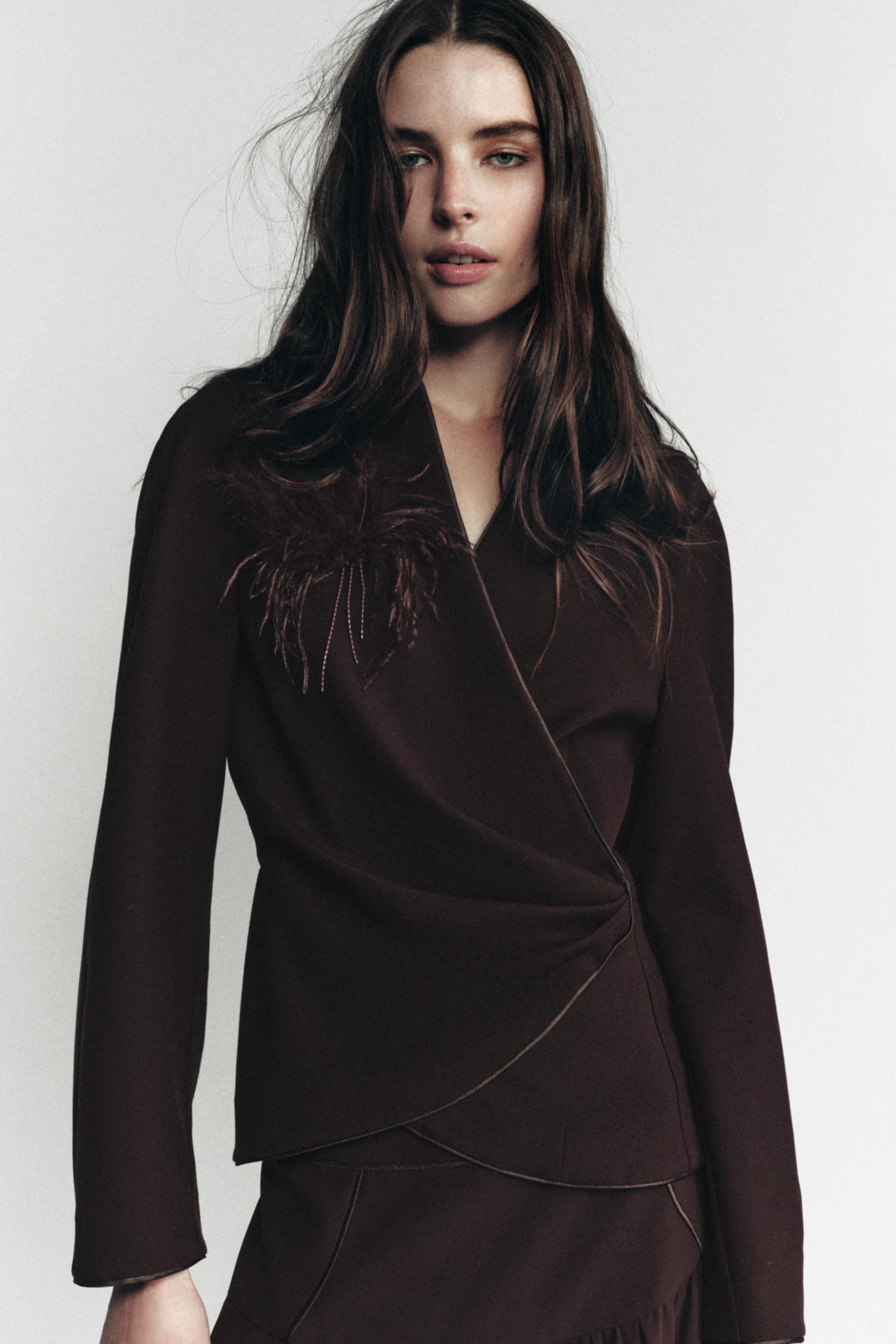 Draped Feather Limited Edition Shirt