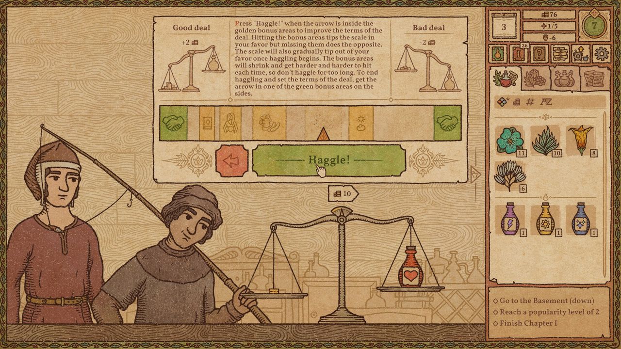 Ye olde potion spreadsheet