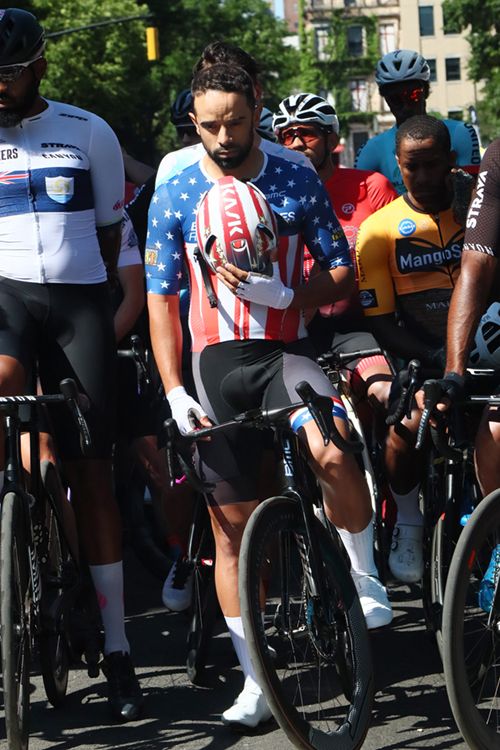 Images from the 2022 Harlem Skyscraper Cycling Classic