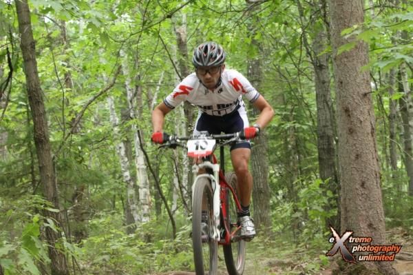 Corey Stelljes (Bike Hub / Specialized) stepped onto the elite podium for the first time on Sunday in 4th.