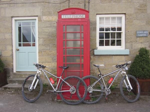 There was time for just two days and two rides in Great Britain.