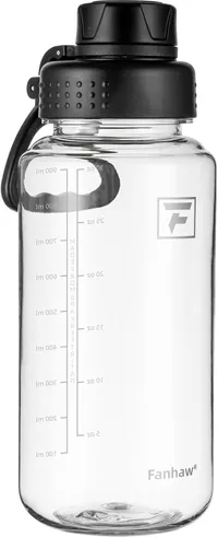  Fanhaw  32 oz Clear Water Bottle