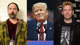 Krist Novoselic, Donald Trump and Chad Kroeger