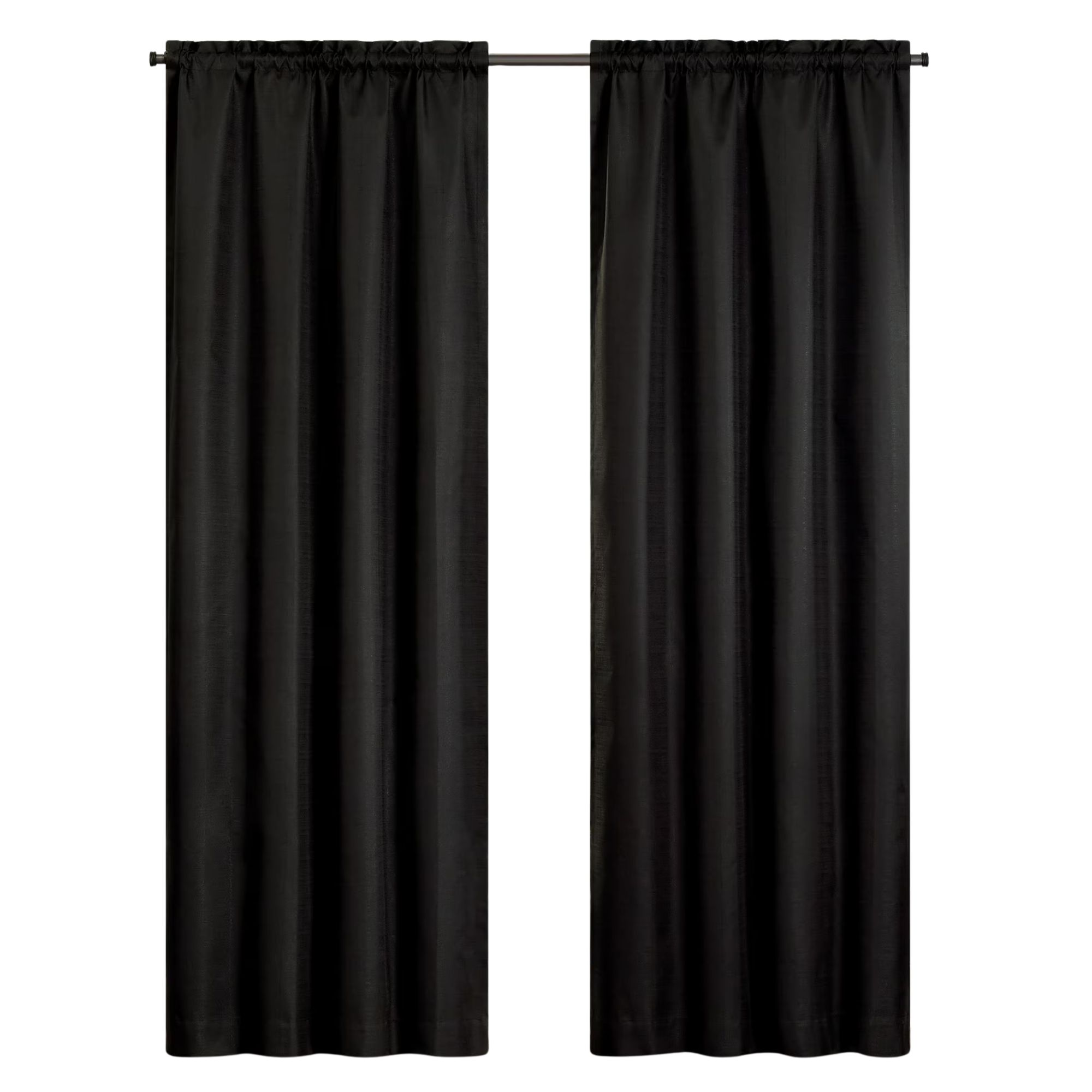 Black thermal curtains