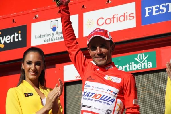 Joaquim Rodriguez (Katusha) moved into the leader's jersey