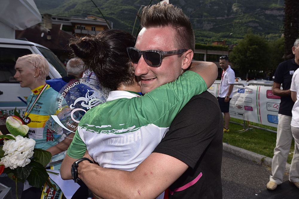 Elena Cecchini and Elia Viviani