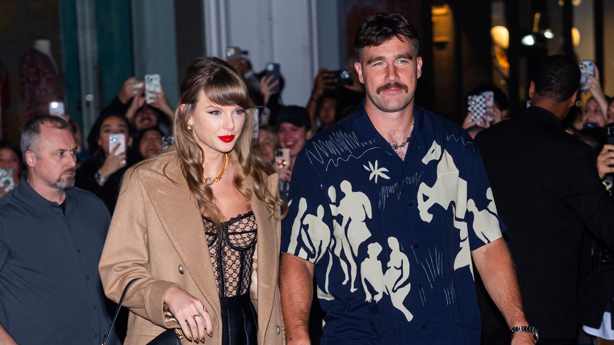Taylor Swift and Travis Kelce in New York City