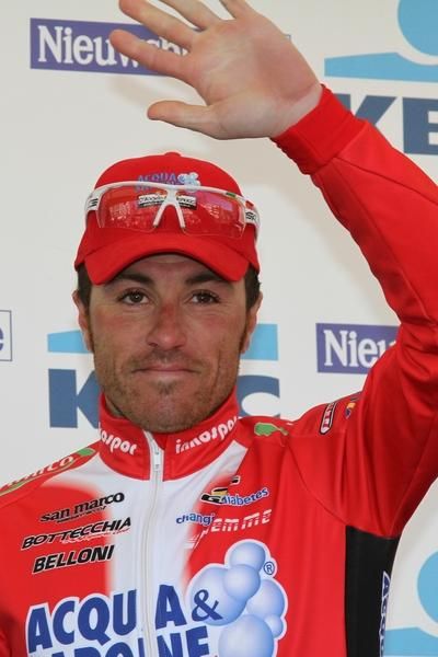 Luca Paolini (Acqua e Sapone) leads the general classification after the penult.imate stage.