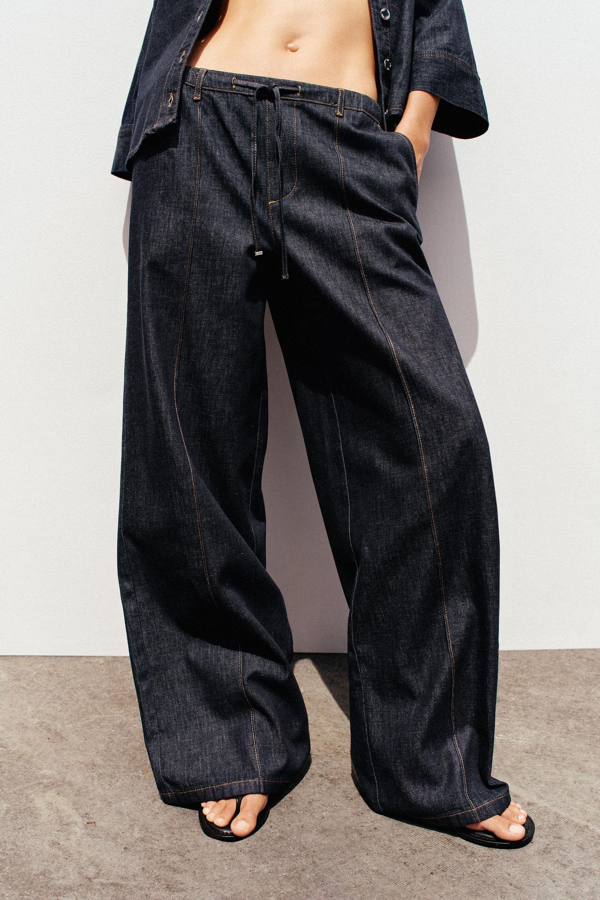 Z1975 High Rise Wide Leg Jogger Jeans