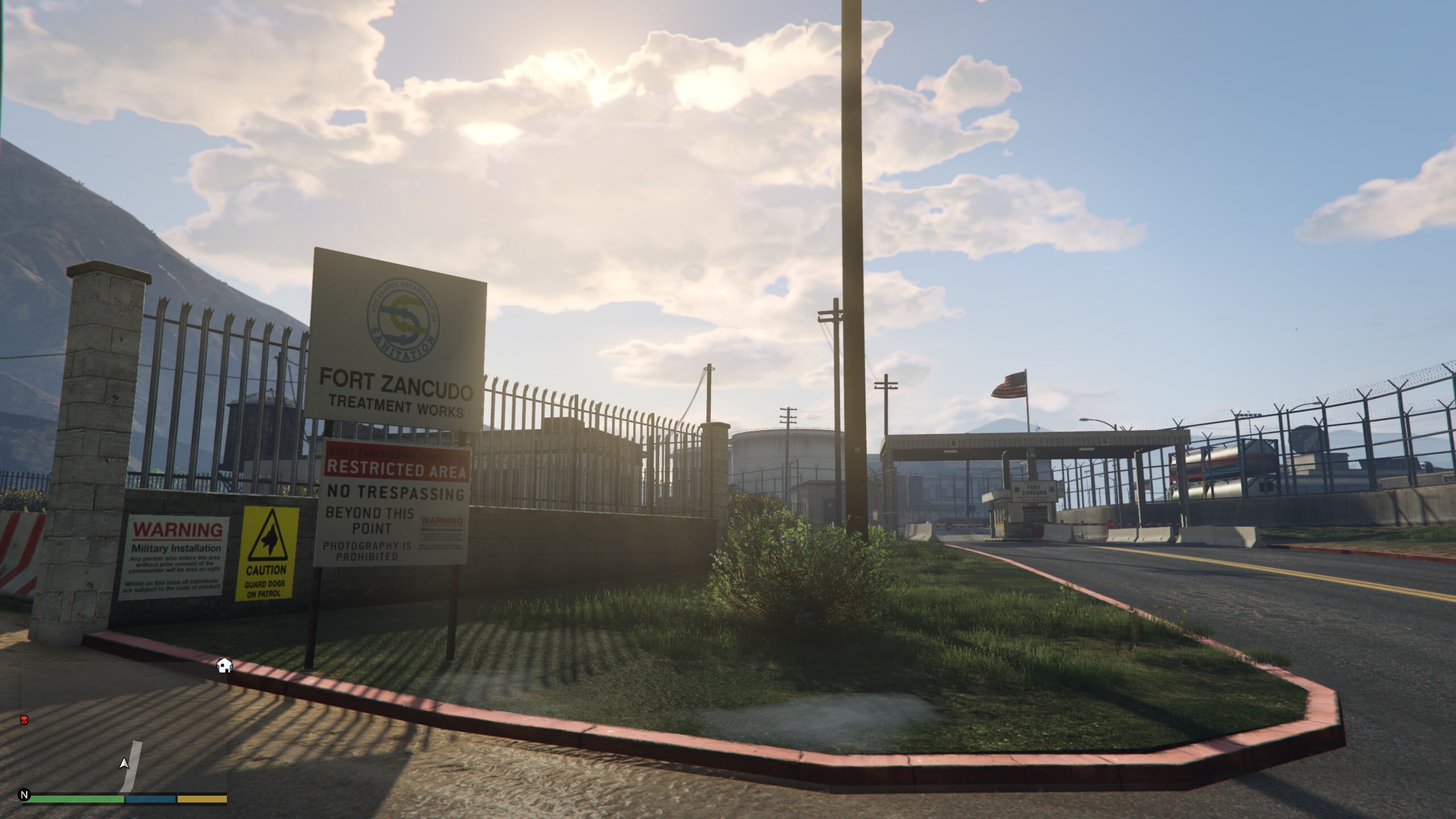 gta v air force base map