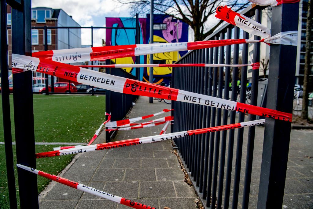 Police tape Netherlands