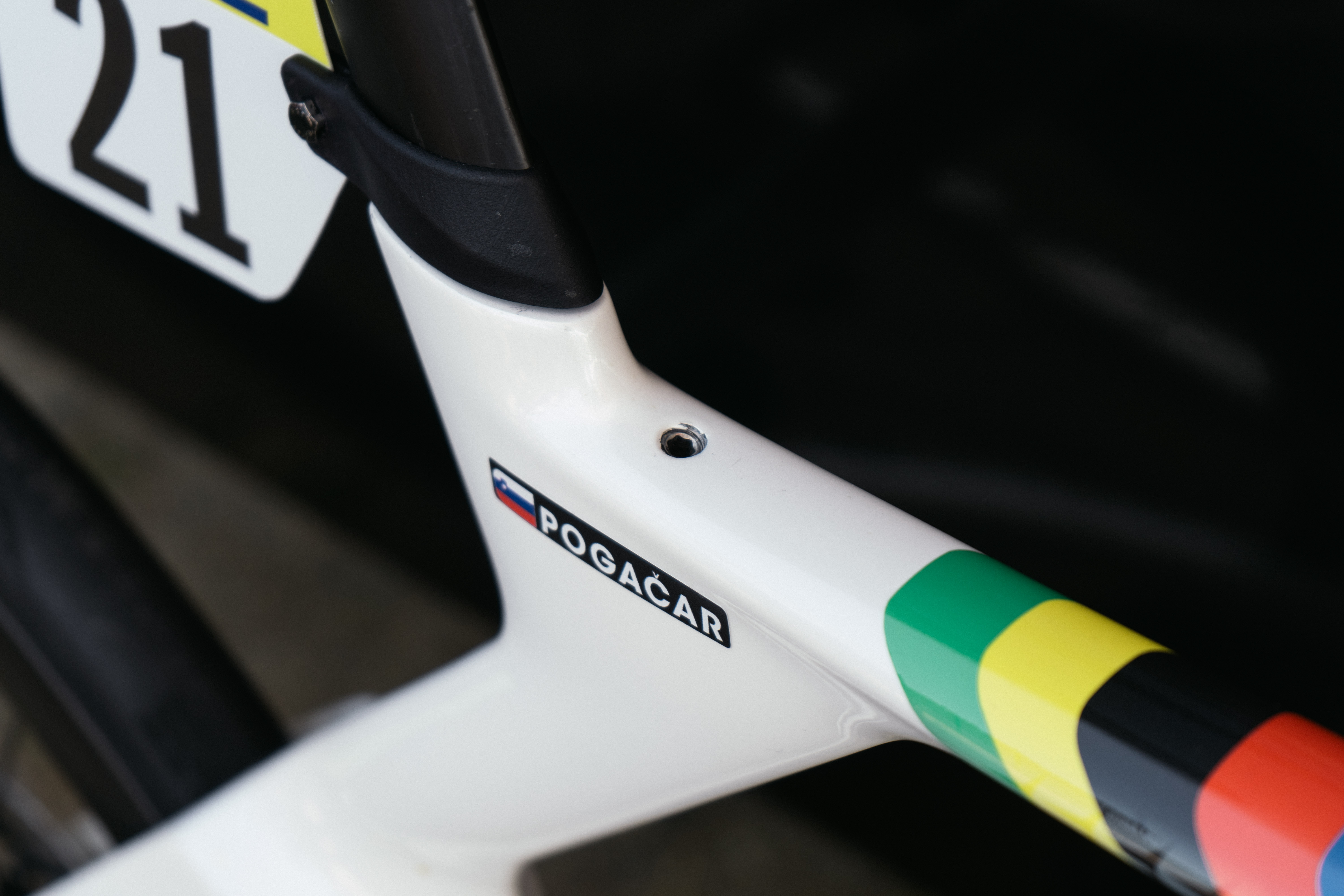 Tadej Pogacar's tour de france bike