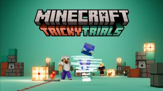Minecraft 1.21 'Tricky Trials' key art screenshot.