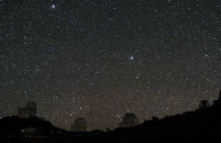 Two Planet-hunters Snapped at La Silla